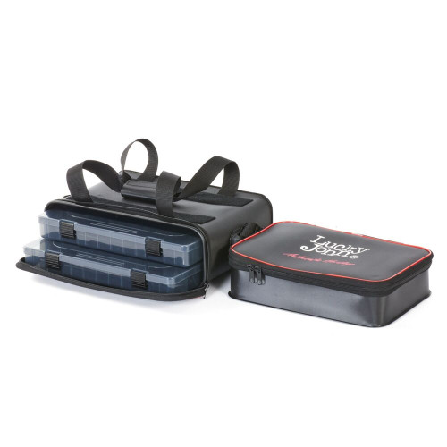 Сумка рыболов. с короб. два отд. Lucky John EVA малая