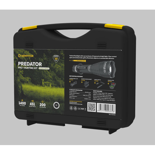 Armytek Predator Pro Hunting Kit White