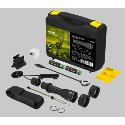 Armytek Viking Pro Magnet USB Extended Set White