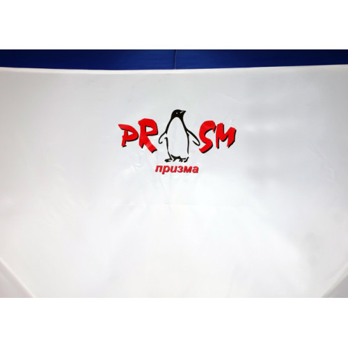 Походная баня Пингвин Призма Премиум (1-сл) 215*215 cm Композит (бело-синий)