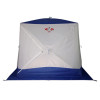 Походная баня Пингвин Призма Премиум (1-сл) 215*215 cm Композит (бело-синий)
