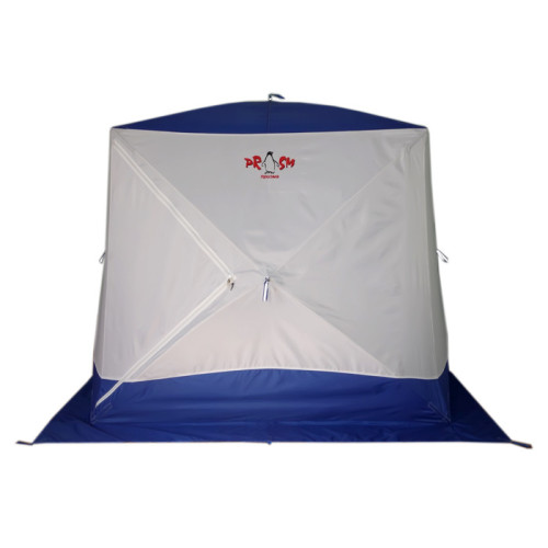 Походная баня Пингвин Призма Премиум (1-сл) 215*215 cm Композит (бело-синий)