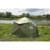 Всесезонная Универсальная палатка Лотос КубоЗонт 4-У Компакт (260х260/215 см) + Гидродно + Пол Утеплённый