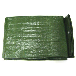 Тент TRAMP LITE 6х8 м Терпаулинг, зеленый (V2)