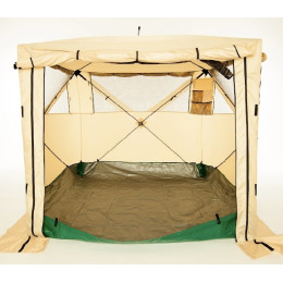 Палатка - Шатер Пингвин Премиум Кемпинг 6 (300х280/218 см) + Гидро Пол