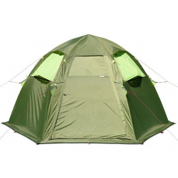Летняя палатка-шатёр Лотос 5 Мансарда М (2022) (360х320/205 см)