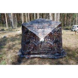 Всесезонная палатка Медведь Куб 4 Зима-Лето (2.3*2.3/2.0m) утеплённая (3-сл) + Пол