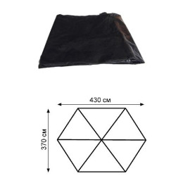 Съемный пол для шатра TRAMP Mosquito 4.3х3.7 м (V2)