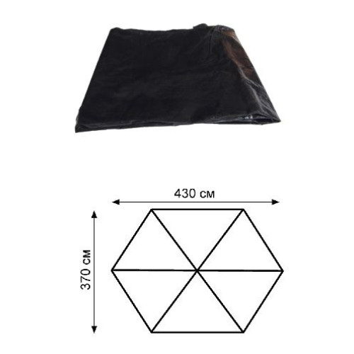 Съемный пол для шатра TRAMP Mosquito 4.3х3.7 м (V2)