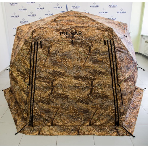 Палатка - Шатёр Pulsar Cosmo Camo (340х300/200 см) + Гидро Пол