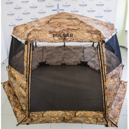Палатка - Шатёр Pulsar Cosmo Camo (340х300/200 см) + Гидро Пол