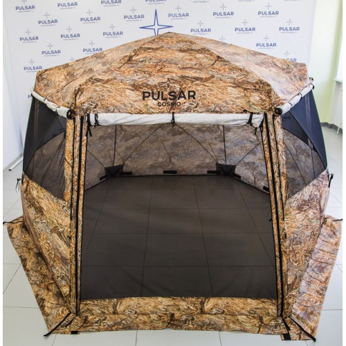 Палатка - Шатёр Pulsar Cosmo Camo (340х300/200 см) + Гидро Пол
