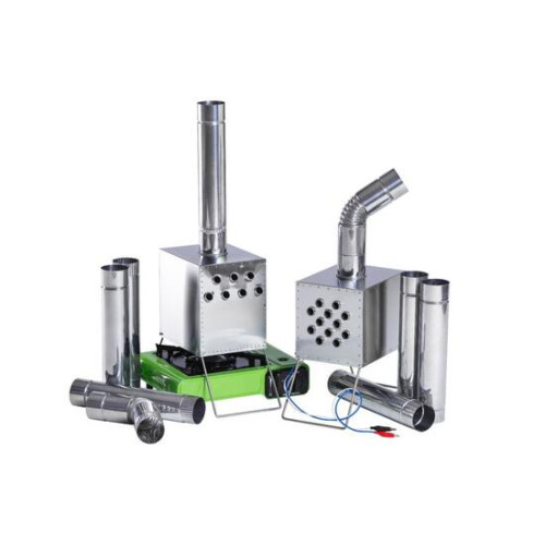 Теплообменник для палатки "Вектор-В" 250х170х240 (нерж.сталь) с вентилятором