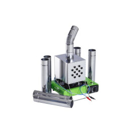 Теплообменник для палатки "Вектор-В" 250х170х240 (нерж.сталь) с вентилятором