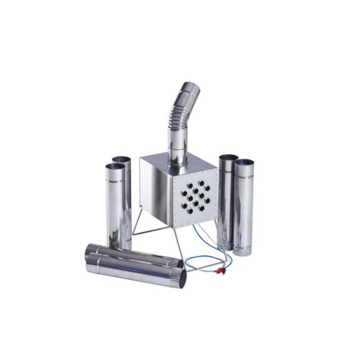 Теплообменник для палатки "Вектор-В" 250х170х240 (нерж.сталь) с вентилятором