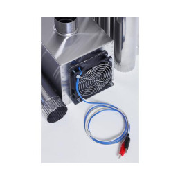 Теплообменник для палатки "Вектор-В" 250х170х240 (нерж.сталь) с вентилятором