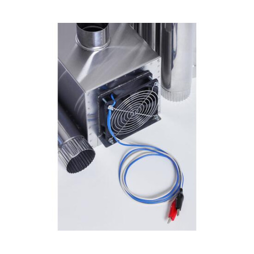 Теплообменник для палатки "Вектор-В" 250х170х240 (нерж.сталь) с вентилятором