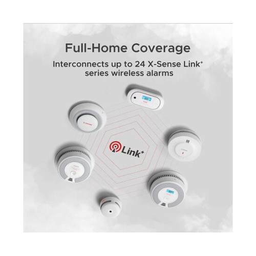 Беспроводной датчик угарного газа X-Sense с цифровым дисплеем, CO03D-W