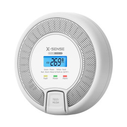 Беспроводной датчик угарного газа X-Sense с цифровым дисплеем, CO03D-W