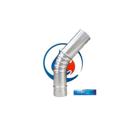 Труба угловая для дровяной печи Сибтермо