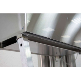 Печь для палатки Берег "Экономка" Малая (съемные экраны - труба 65мм)