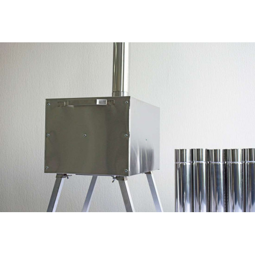 Печь для палатки Берег "Экономка" Малая (съемные экраны - труба 65мм)