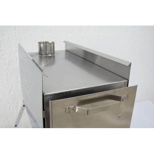 Печь для палатки Берег "Экономка" Большая (съемные экраны - труба 80мм)