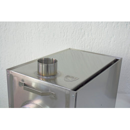 Печь для палатки Берег "Экономка" Средняя (съемные экраны - труба 80мм)