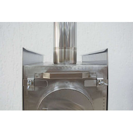 Печь для палатки Берег "Экономка" Средняя (съемные экраны - труба 80мм)