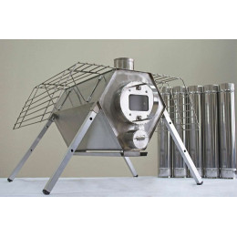 Печь для палатки Берег "Сопутник" (труба 80мм)