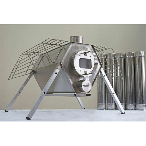 Печь для палатки Берег "Сопутник" (труба 80мм)