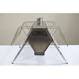 Печь для палатки Берег "Сопутник" (труба 80мм)