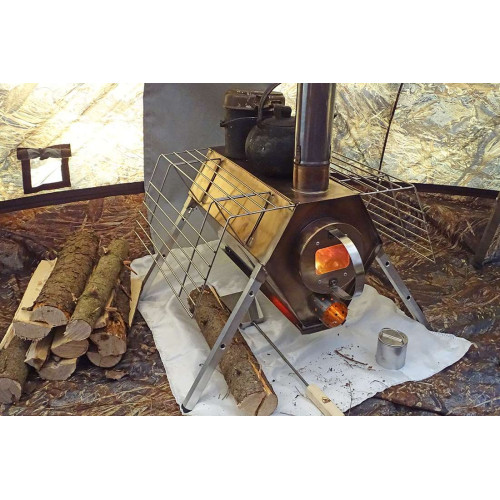 Печь для палатки Берег "Сопутник" (труба 80мм)