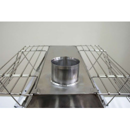 Печь для палатки Берег "Сопутник" (труба 80мм)