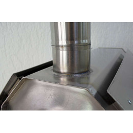 Печь для палатки Берег "Вектор" (труба 80мм)