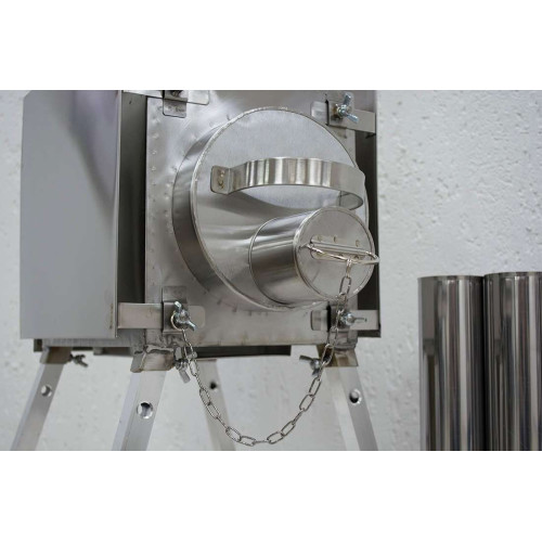 Печь для палатки Берег "Экономка" Мини (без экранов - труба 65мм)