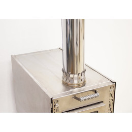 Печь для палатки Берег "Экономка" Средняя New STOVETENT Медиум