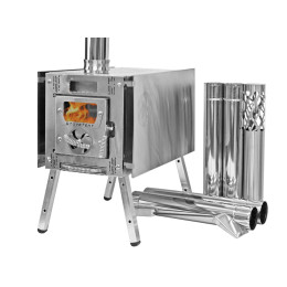 Печь для палатки Берег "Экономка" Большая New STOVETENT