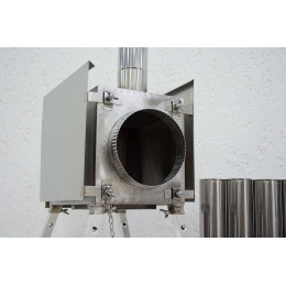 Печь для палатки Берег "Экономка" Мини (съёмные экраны - труба 65мм)