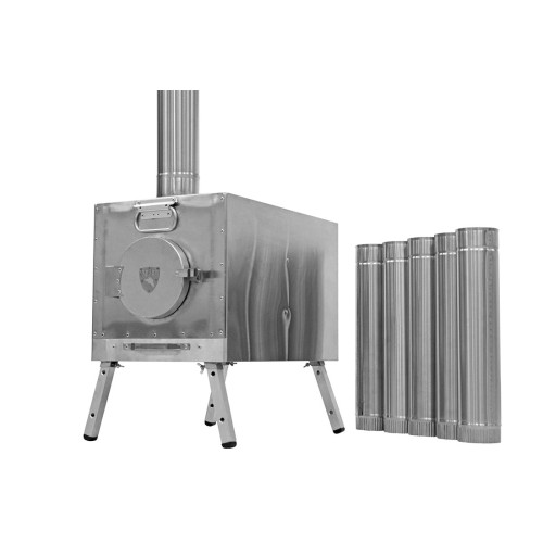 Печь для палатки Берег "Армейская" (труба - 100мм)