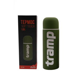 Термос Tramp Soft Touch 1.0 л хаки