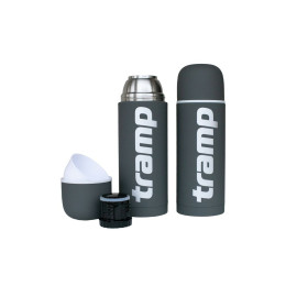 Термос Tramp Soft Touch 0,75 л серый