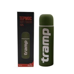 Термос Tramp Soft Touch 1.2 л хаки