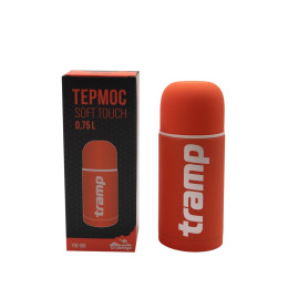 Термос Tramp Soft Touch 0,75 л оранжевый