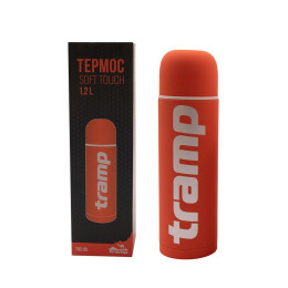 Термос Tramp Soft Touch 1,2 л оранжевый