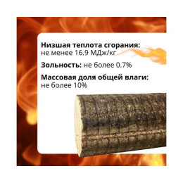 Брикет пинекей топочный