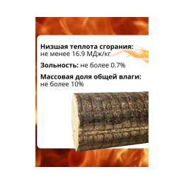 Брикет RUF Пинекей древесный топливный