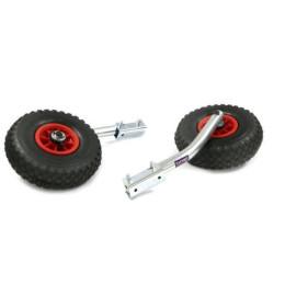 Транцевые колеса Патриот М нержавейка быстросъёмные