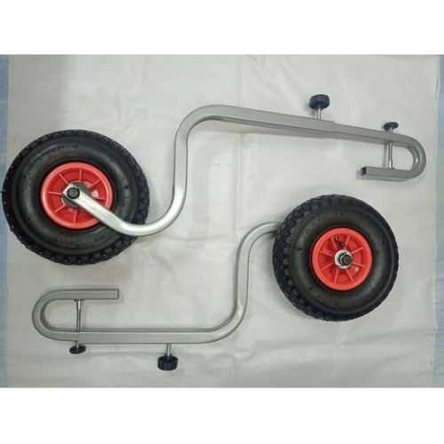 Транцевые колеса Патриот на струбцине сталь