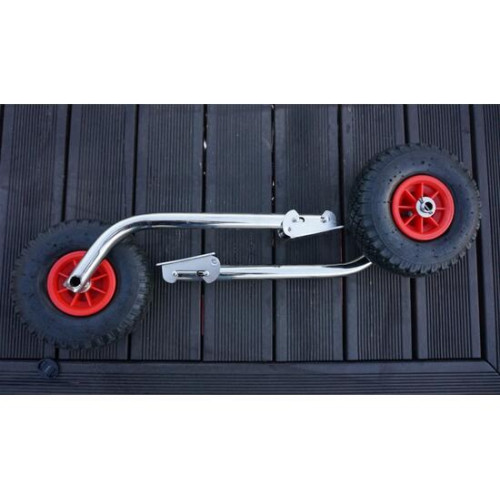 Транцевые колеса НДНД быстросъёмные (331Т, Bay)(нержавейка)